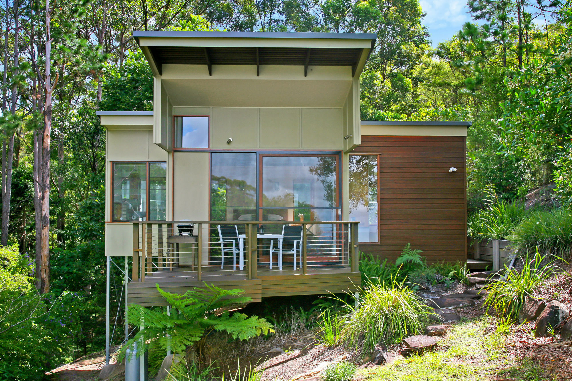 Montville Ocean View Cottages Buitenkant foto